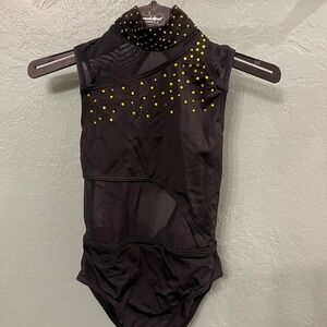 Balera Black and Yellow Leotard